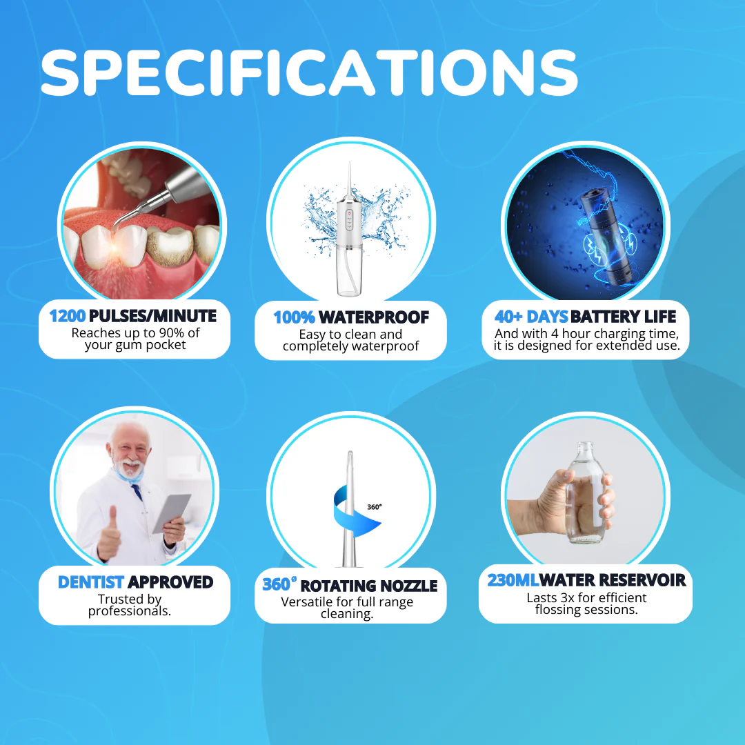 Flossonic Smart Water Flosser