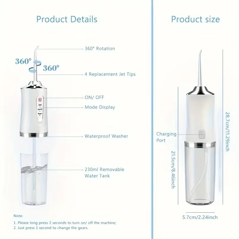 Flossonic Smart Water Flosser